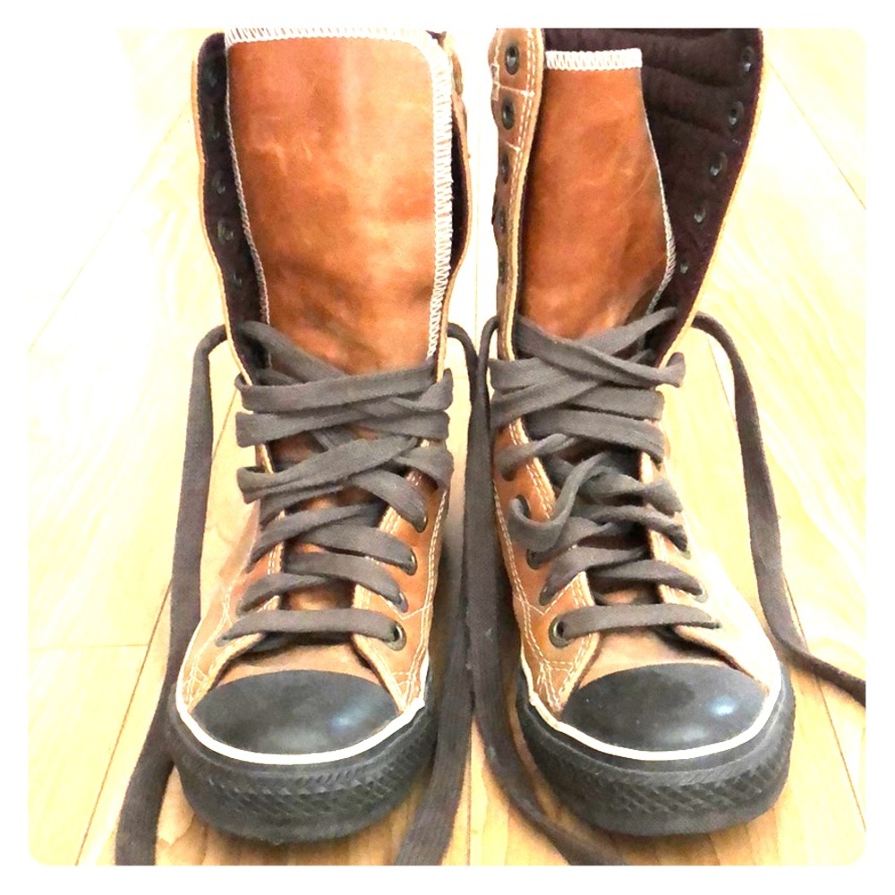 Vintage Converse Tall Leather Boots